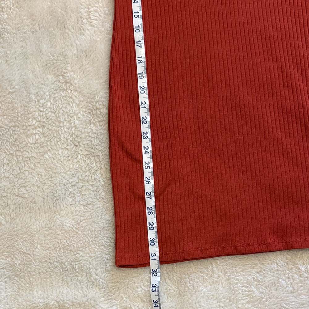 Forever 21 Rust Long Sleeve Dress - Picture 9 of 9